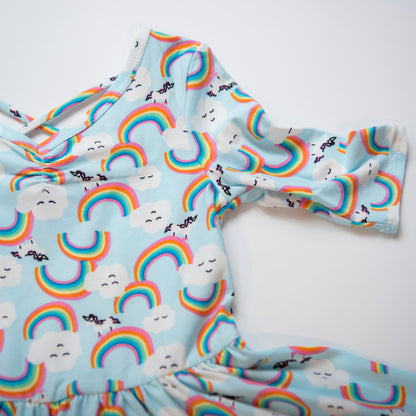 Rainbow and Unicorn dress