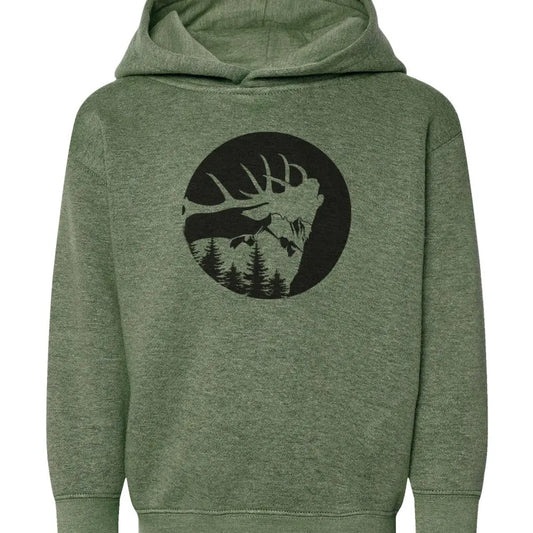 Bugling Bull Elk Hoodie