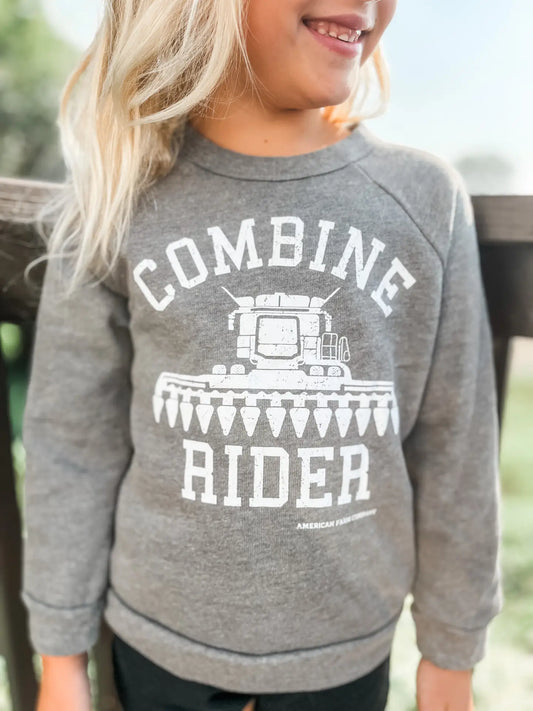 Western Combine Rider Crewneck