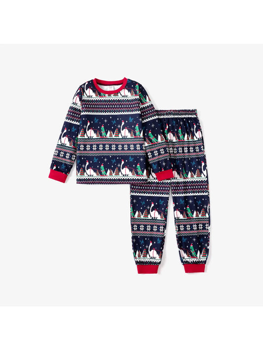 Dino Holiday PJ's