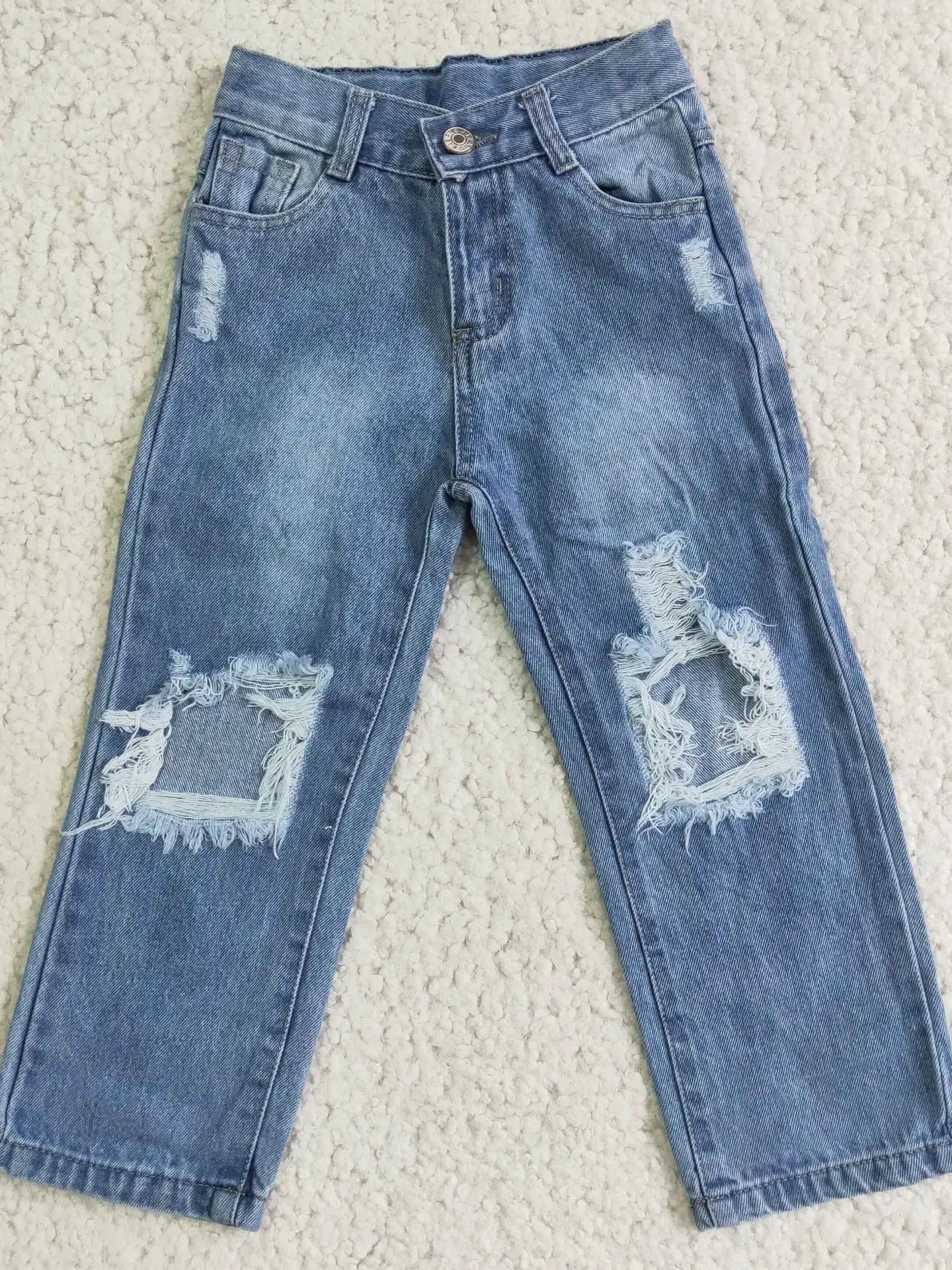 Distressed Jeans