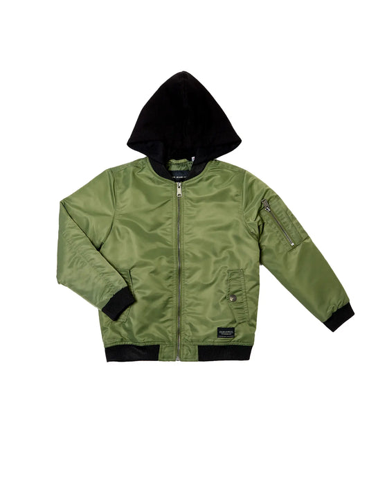 Green Bomber Jacket