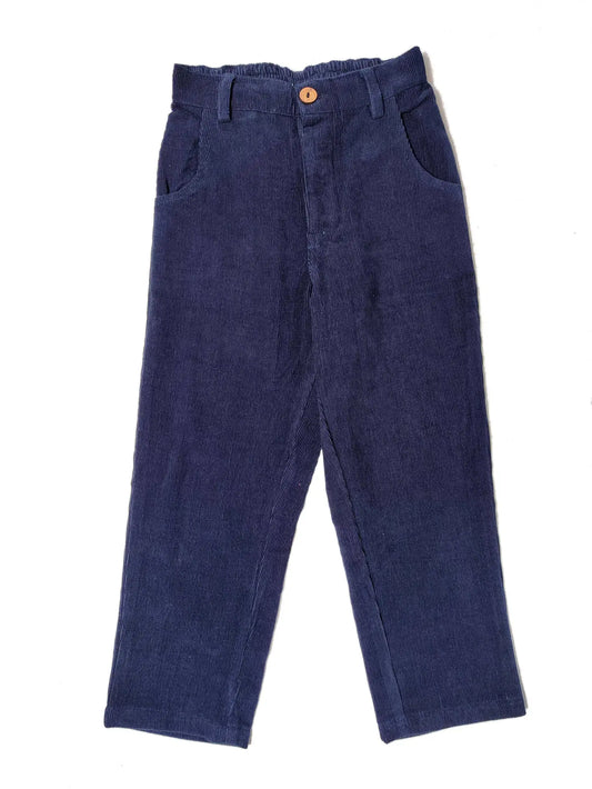 Navy Corduroy Pants