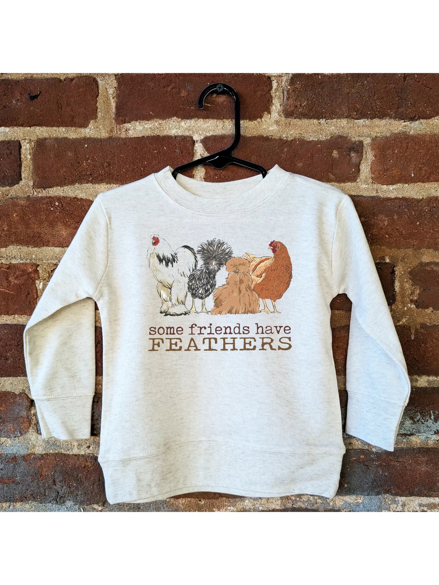 Some Friends Have Feathers Long Sleeve T-Shirt