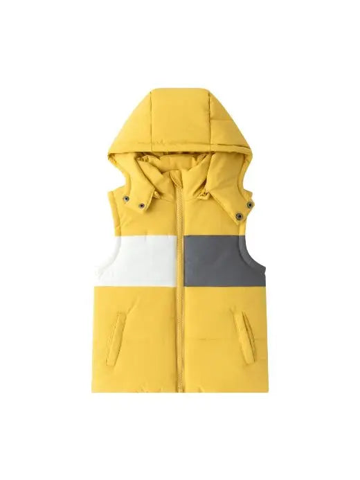 Yellow Puffy Vest